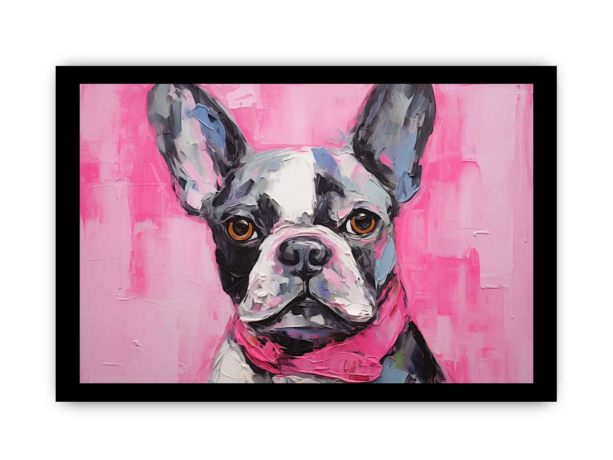 Pug Dog Canvas Art Print